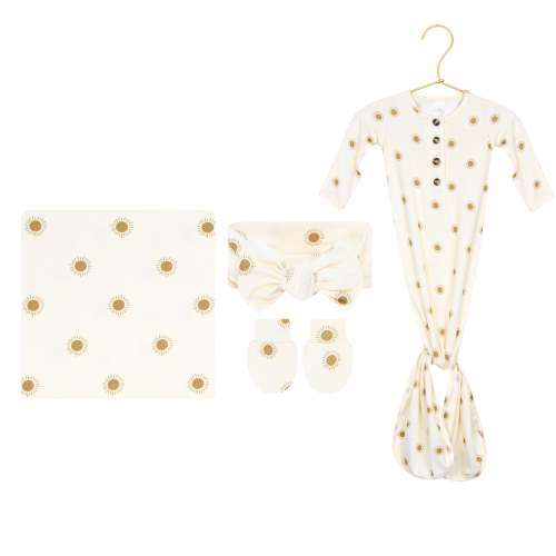 Frankie Newborn Headband Bundle (Gown)