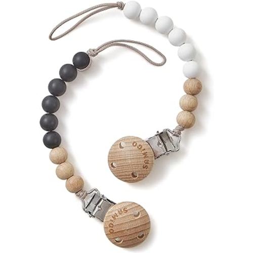 SAMiGO Pacifier Clips - Chic