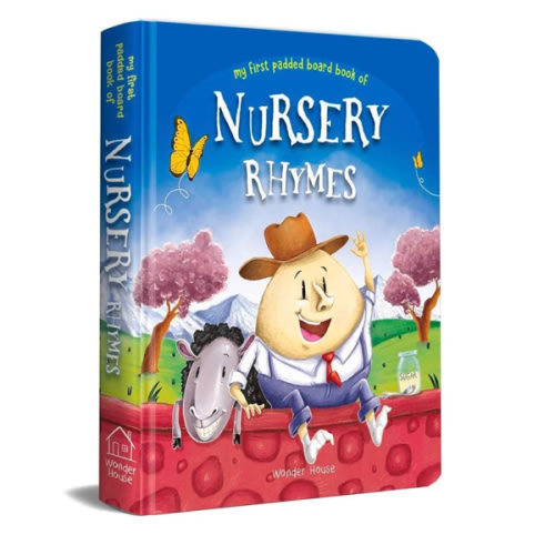 Nursery Rhymes Board Book: Illustrated Classic Nursery Rhymes (My First Book series)
