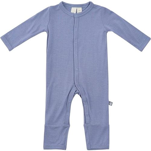 KYTE BABY Unisex Soft Romper with Snap Closure, 97% Rayon made from Bamboo, 3% Spandex,