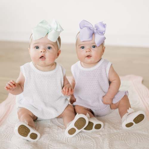 Paty Knit Solid Color Diaper Set - PatyInc