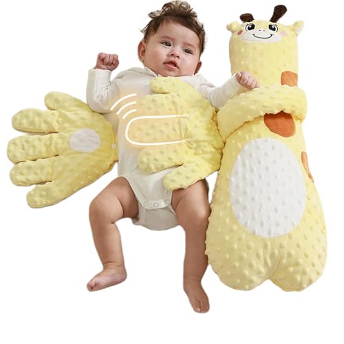 Baby Soothers Toys, Cute Animal Plush Stuffed Doll Toy for Girls Boys, Portable Dinosaur Unicorn Figure Soothing Dolls for Home and Travel (007, OneSize)