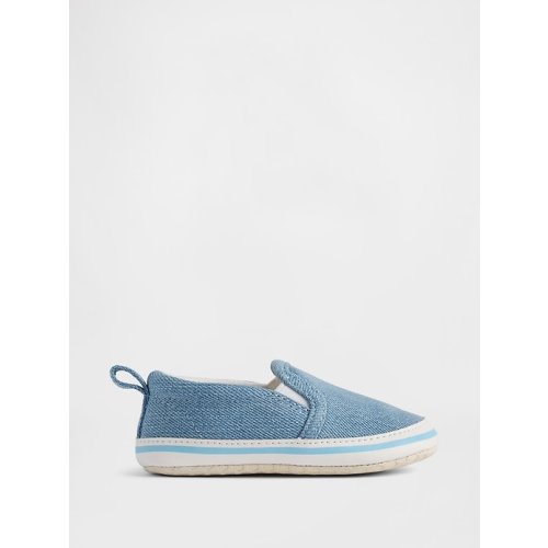 Baby Slip-On Denim Sneakers