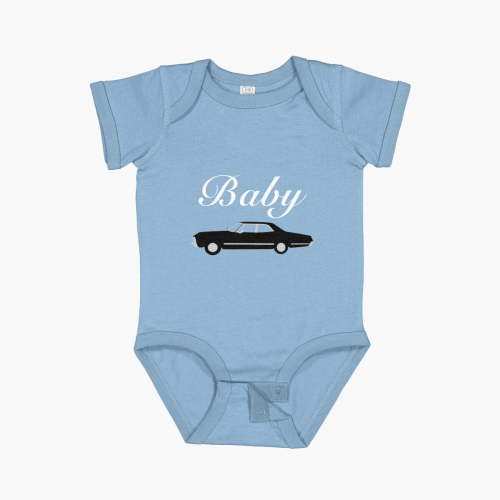 Bella Canvas Supernatural Impala - Dean Winchester'S Baby Short Sleeve Baby One-Piece Newborn Gender Neutral Outfit, Baby Boy Or Girl Bodysuit, Birrthday Gifts