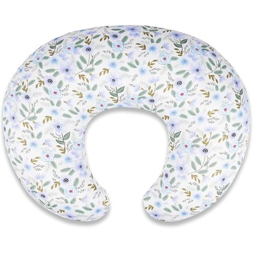 Nursing Pillow for Breastfeeding, Adjustable Breast Feeding Pillow for Bottle Feeding, Breastfeeding Essentials for Mom Healthier Nursing, Removable Cover (Leaf)