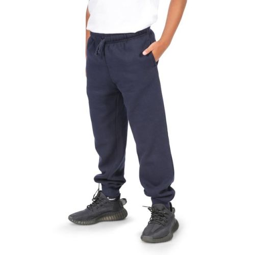 EVERYDAY KIDS Boys Cotton Fleece Sweatpants Joggers with Pockets; Boys Athletic Sweat Pants - Soft and Breathable Cotton Rich