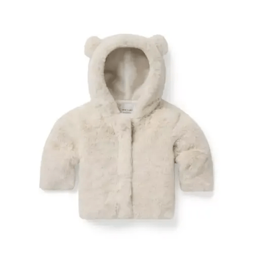 Baby Toasted Baby Bear Faux Fur Hooded Jacket by Janie and Jack