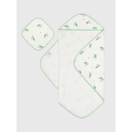Bamboo Little Elephant Hooded Towel Set | Gap
