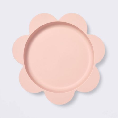 Silicone Plate - Flower/Pink - Cloud Island™
