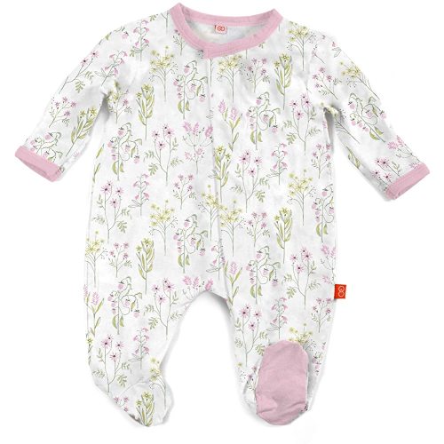 Magnetic Me Footie Pajamas Soft Modal Baby Sleepwear with Quick Magnetic Fastener | Boys and Girls Sleeper Preemie-24 Months