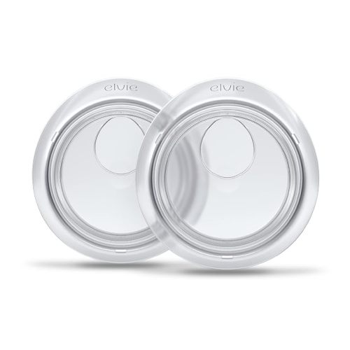 Elvie Catch - Milk Collection Shells - Discreet, Leak-Protection, Reusable Silicone Cups - Collect Up to 1oz - Breastfeeding Essentials - Set of Two