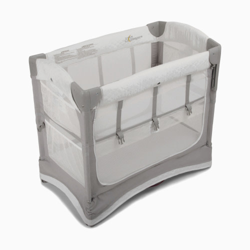 Arm's Reach Mini Ezee 3 in 1 Co-Sleeper Bassinet - Grey/White