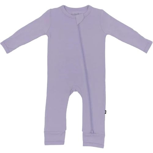 KYTE BABY Unisex Rayon Made From Bamboo Zippered Rompers 0-24 Months