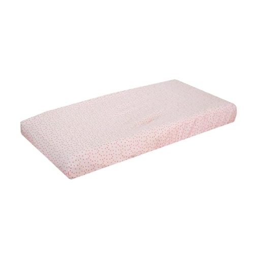 Premium Knit Changing Pad Cover : Soft, Stylish, and Universal Fit for All Standard Diaper Changing Pads, Trendy Design Changing Pad Covers, Dottie - One Size