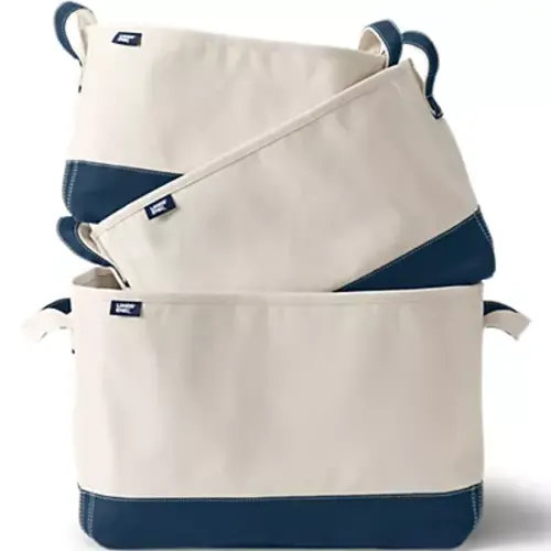 Small Canvas Storage Tote | Lands' End