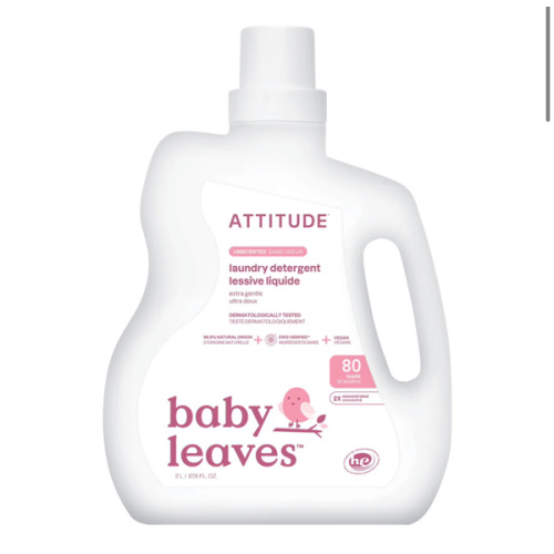 Baby Laundry Detergent - Dermatologically tested & Vegan I ATTITUDE