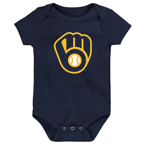 Outerstuff MLB Newborn & Infants 0-24 Months Official Primary Logo Creeper Bodysuit Romper