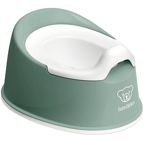BabyBjörn Smart Potty, Deep Green/White