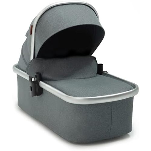 mompush Ultimate2 Bassinet, Newborn Stroller Accessory, Optimal Comfort & Extended Sunhood, from Birth to 6 Months