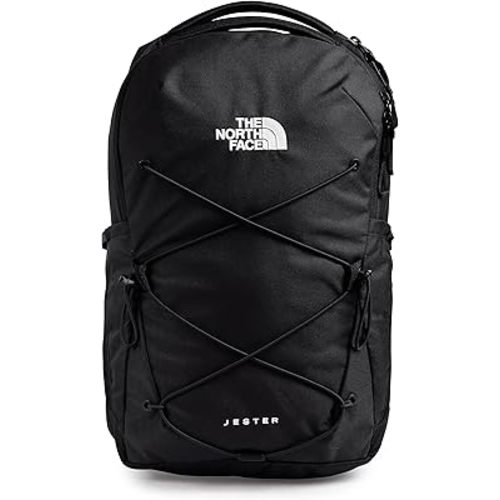 The North Face Women's Jester Everyday Laptop Backpack - Commuter Travel Bag, Laptop Sleeve, Water-Repellent, TNF Black-NPF, One Size