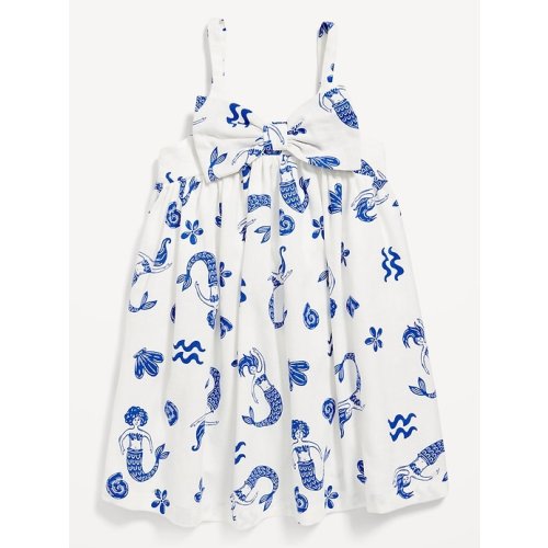 Sleeveless Bow-Tie Dress for Toddler Girls