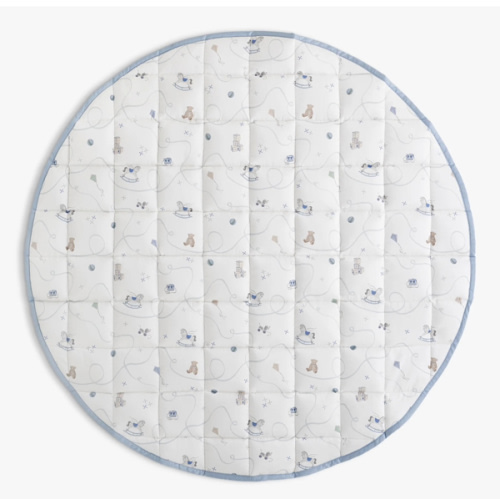 Little Toy Chest, Play Mat, Ivory - Gooselings Activity Gyms & Playmats | Maisonette