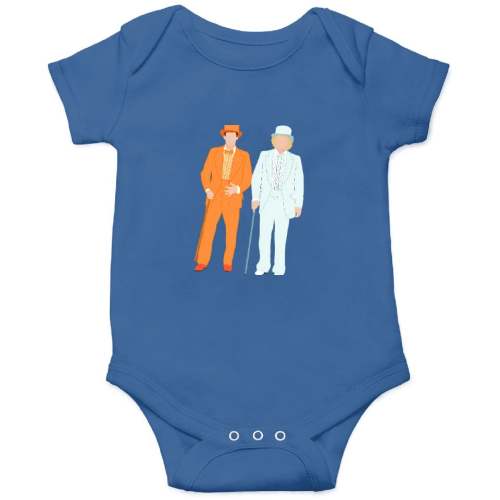 Dumb And Dumber Suits Onesies Kids's Short Sleeve Onesie 12M Royal sold by BernaWestnlk47343s | SKU 1745937155 | Printerval