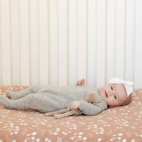 COTTON MUSLIN CRIB SHEETS