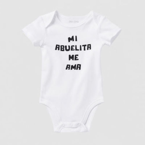 Okie Dokie Baby Unisex Round Neck Short Sleeve Rib Bodysuit