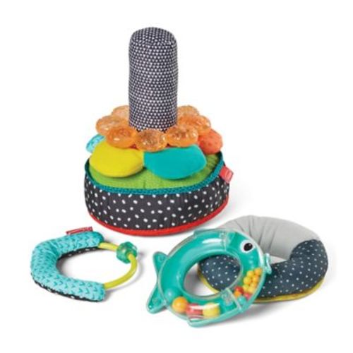 Infantino® Textures & Sounds Activity Stacker - MULTI - 5 PIECE