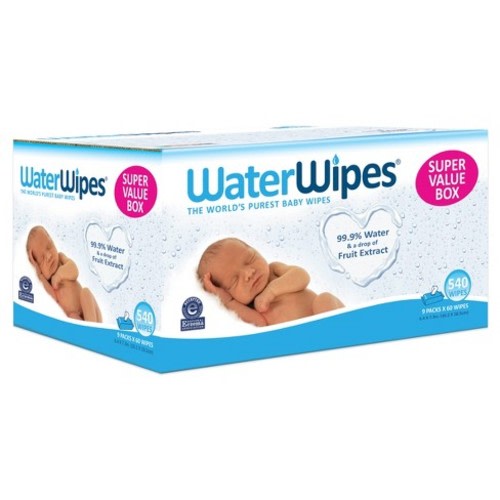WaterWipes Super Value Box 540 Wipes