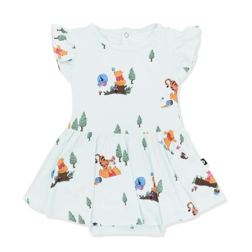 Twirl Bodysuit Dress in Winnie the Pooh Hundred Acre Wood
