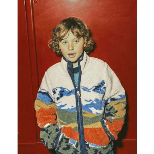 Cosy Borg Jacket - Borg Scene | Boden USA