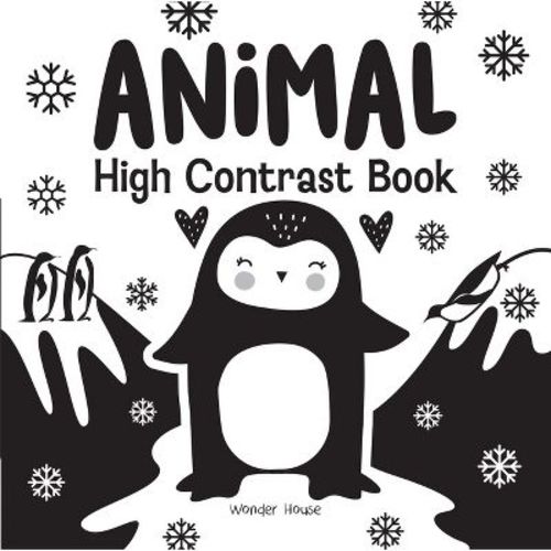 Animal High Contrast - by Wonder House Books (Board Book)