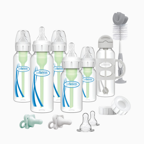 Anti-colic Options+ Narrow Bottle Gift Set - Clear
