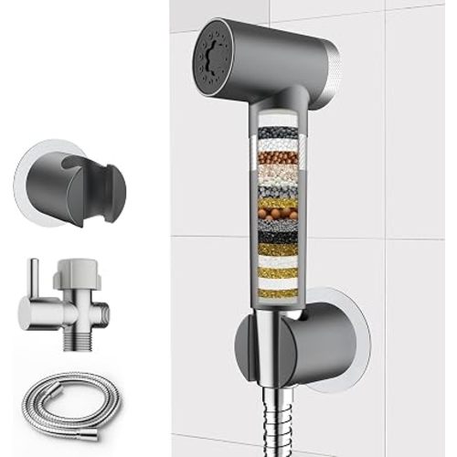 FEELSO Bidet Sprayer for Toilet with Filtered,Adjustable Water Pressure