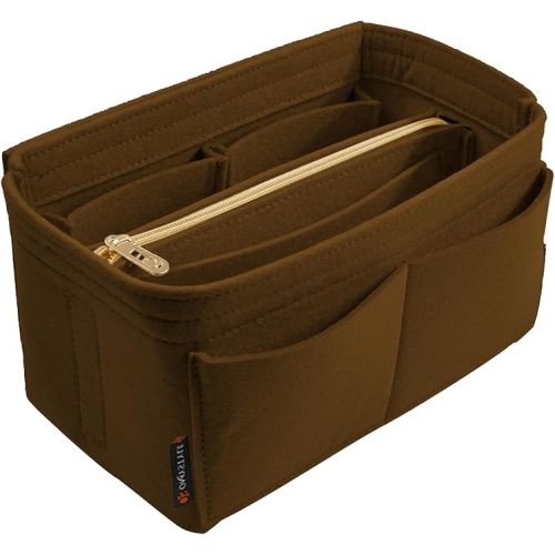 OMYSTYLE Purse Organizer Insert, Felt Tote Bag Organizer Insert with 5 Sizes, Handbag Dividers for Inside Purse, Compatible with Longchamp, Neverful, Speedy and More