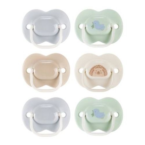Tommee Tippee Anytime Pacifier 0-6 Months - 6pk - Boy