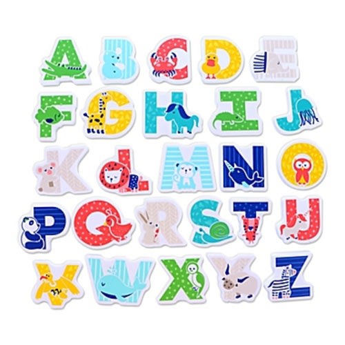 Ginsey Idea Factory 26-Piece Foam Bath Letter Set
