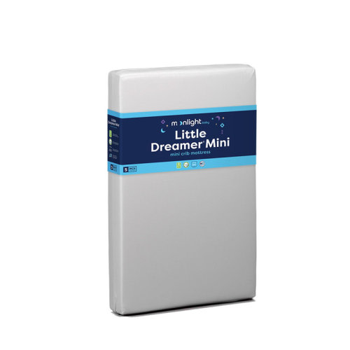 Moonlight Slumber Little Dreamer 2-Stage Waterproof Mini Crib Mattress 24" x 38" x 5" & Reviews | Wayfair
