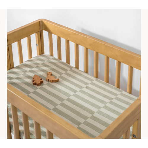 Babyletto All-Stages Bassinet Sheet in GOTS Certified Organic Muslin Cotton