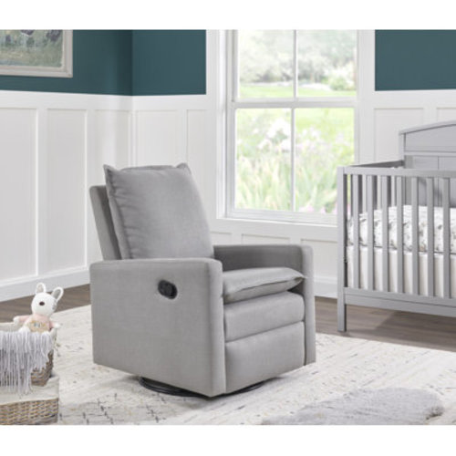Oxford Baby Uptown Upholstered Glider Recliner Rocking Chair Swivel for Nursery & Living Room & Reviews | Wayfair