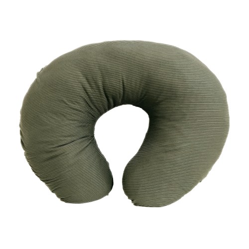 Green Soft Ribbed Knit Nursing Pillow Cover - Breastfeeding Pillow - Hunter Green Nursing Cover - Green Breastfeeding Pillow Cover