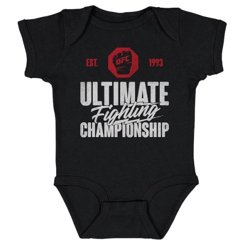 Infant Black UFC Est. 1993 Bodysuit