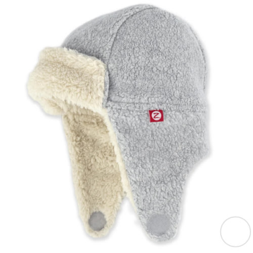 Furry Fleece Trapper Hat - Heather Gray – Zutano