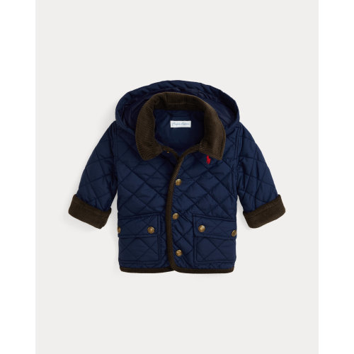 Hooded Barn Jacket for Baby Boys | Ralph Lauren