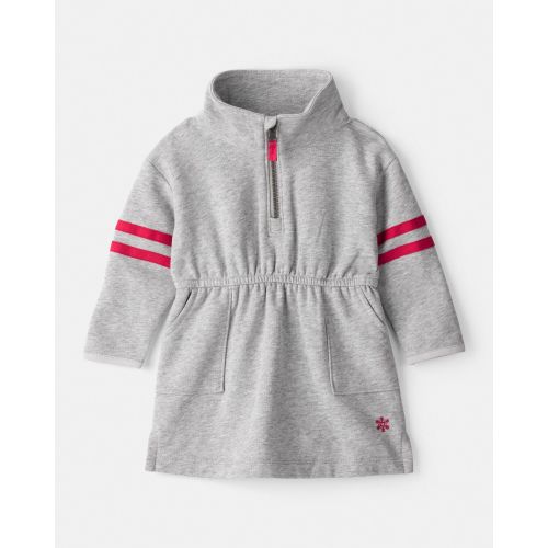Baby Girl DayDream Fleece Dress - Grey - Carter's | Carter's