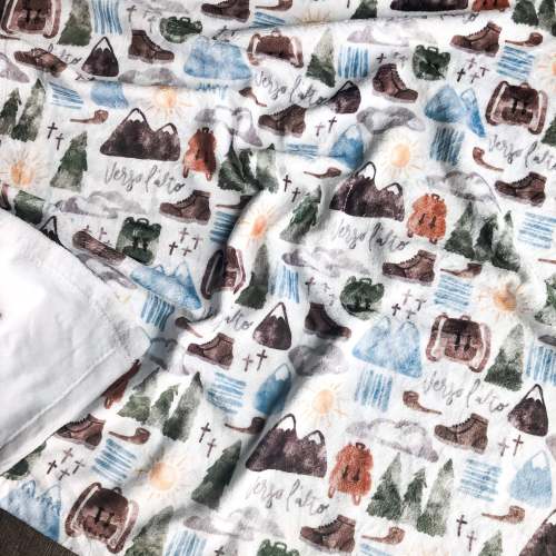 Verso l'Alto Minky Blanket