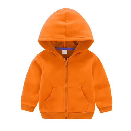 Diufon Babys Boys Girls Hoodies Tops Full Zipper Long Sleeve Coats Fall Baggy Jackets with Pockets