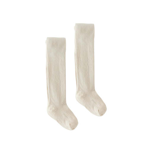 Ribbed Tights 2 Pack - Natural
